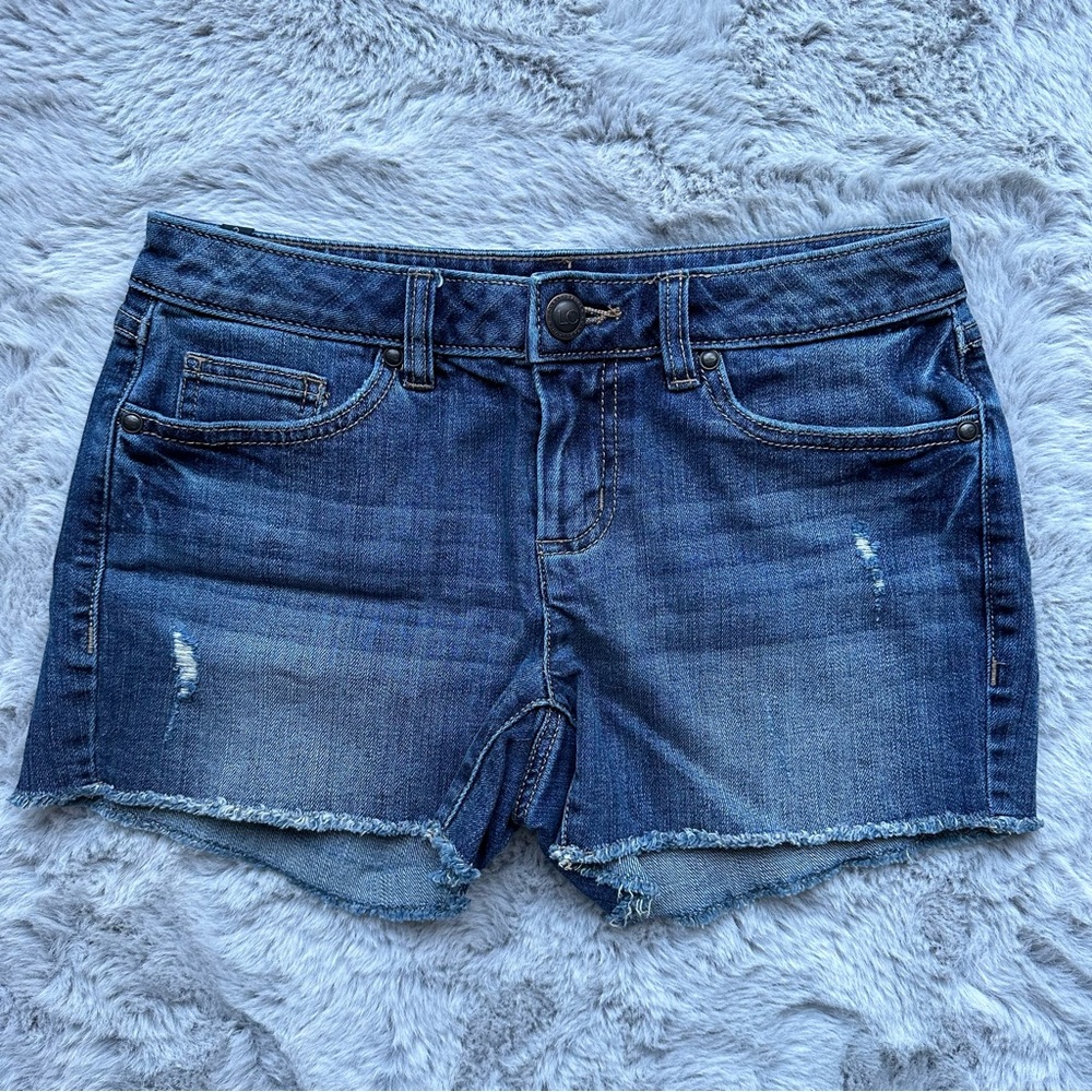 LC Lauren Conrad Women’s Denim Jean Shorts Size 2 EUC